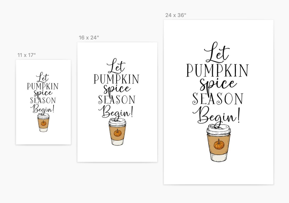 Let Pumpkin Spice Season Begin