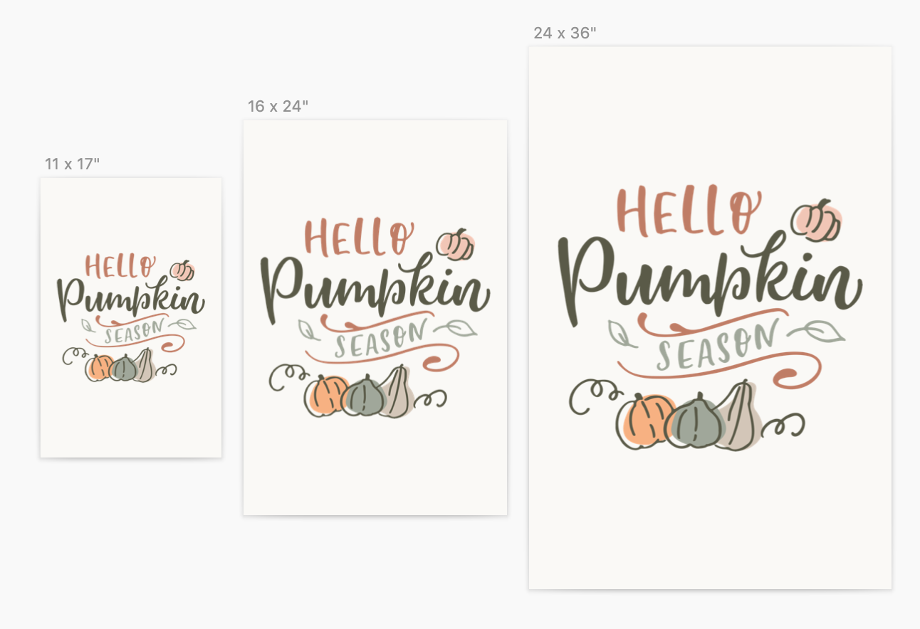 Hello Pumpkin Season