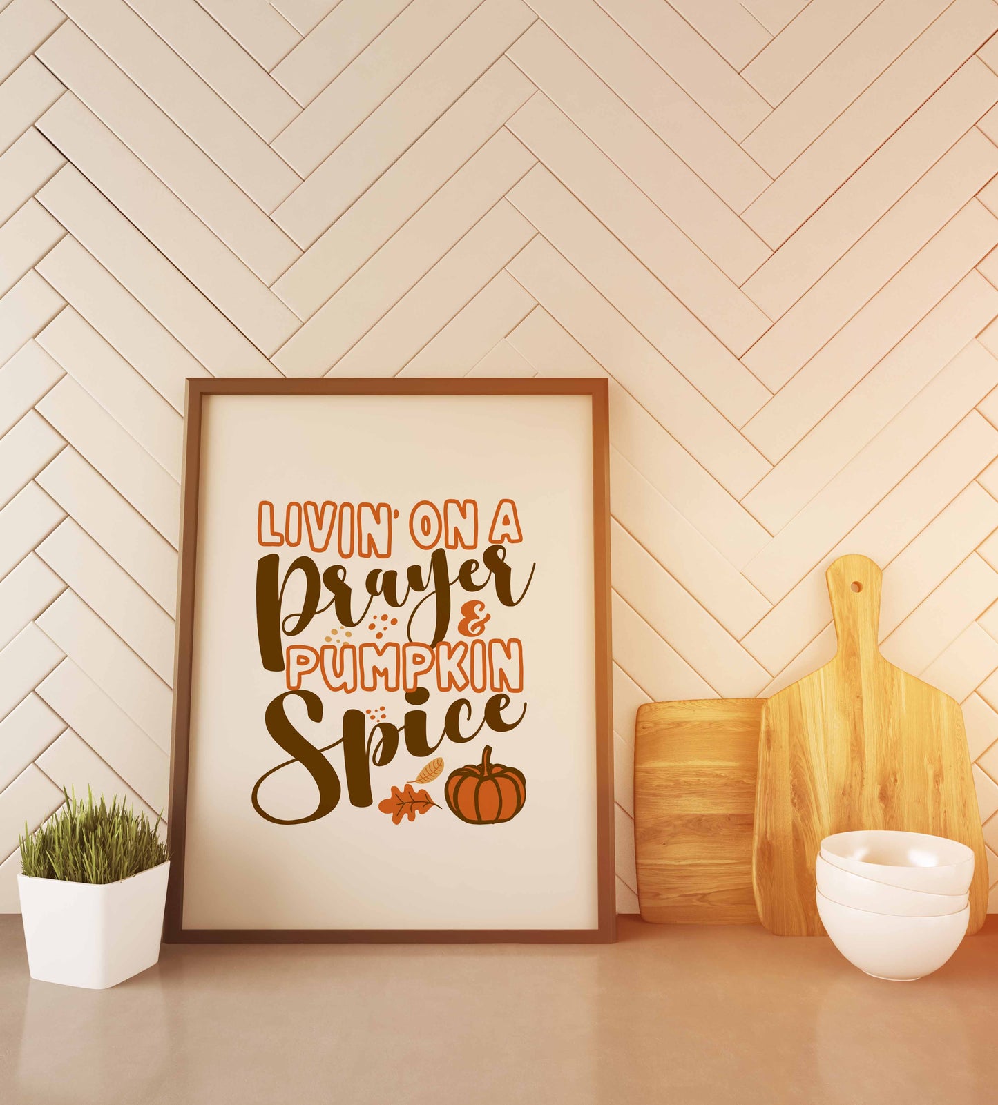 Living On a Prayer & Pumpkin Spice