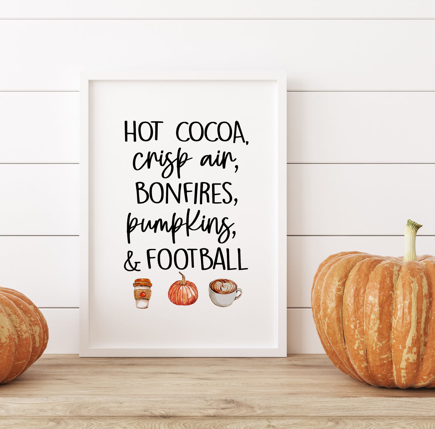 Hot Cocoa, Crisp Air, Bonfires, Pumpkins & Football