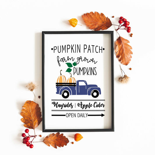 Pumpkin Patch Sign